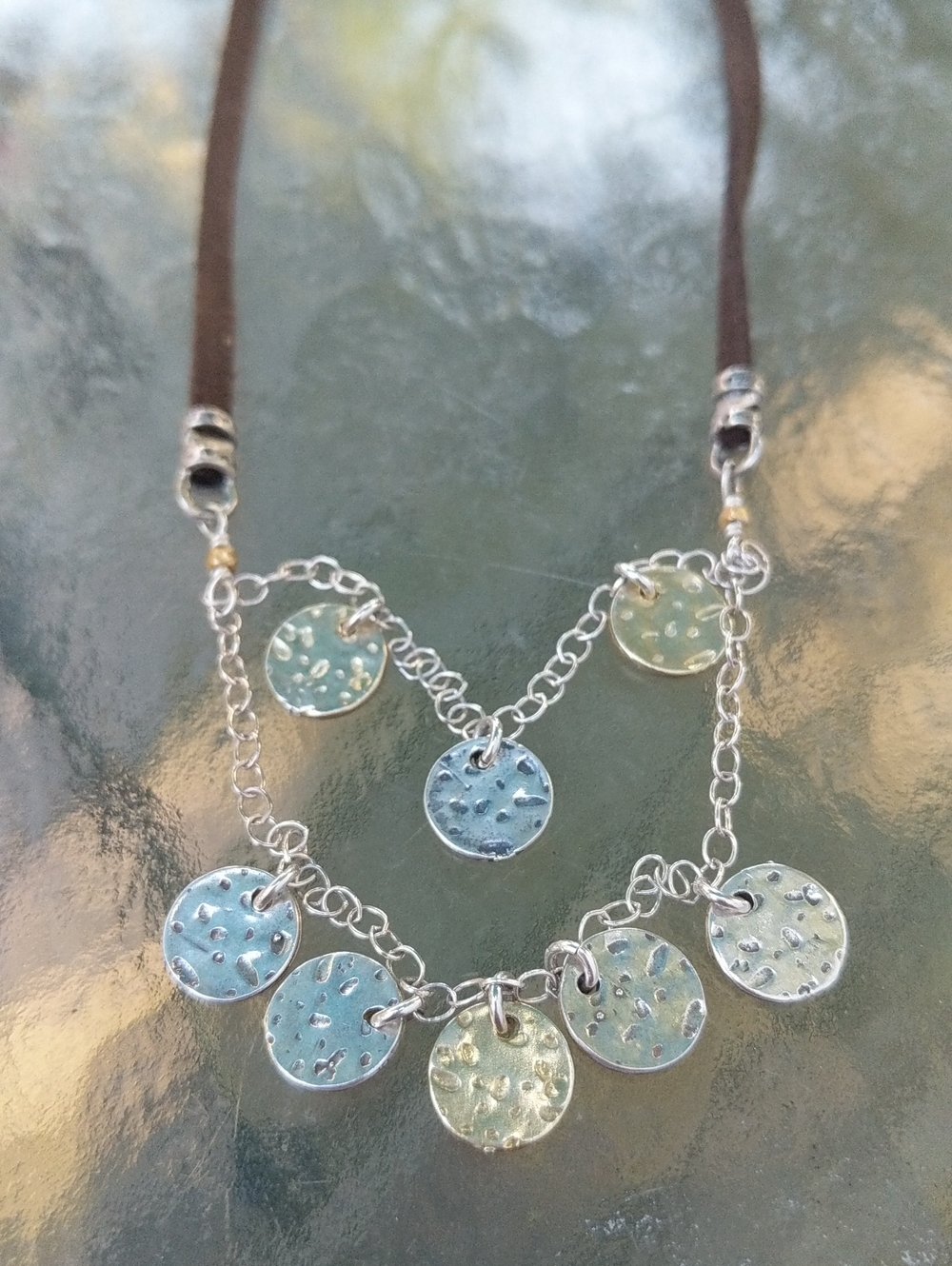 Silver and Brass Necklace